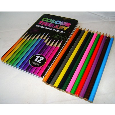 Creioane colorate Colour Therapy, 10 culori