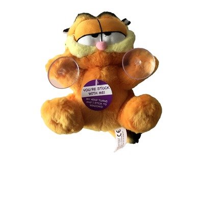 Jucarie de Plus Garfield cu ventuze, 20 cm