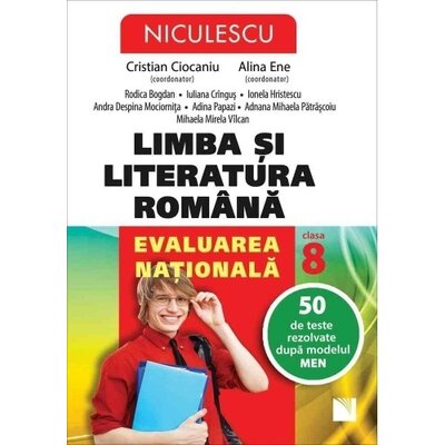 nickname See you campus Limba si literatura romana Evaluare Nationala clasa a 8 a 50 de teste  rezolvate dupa modelul MEN